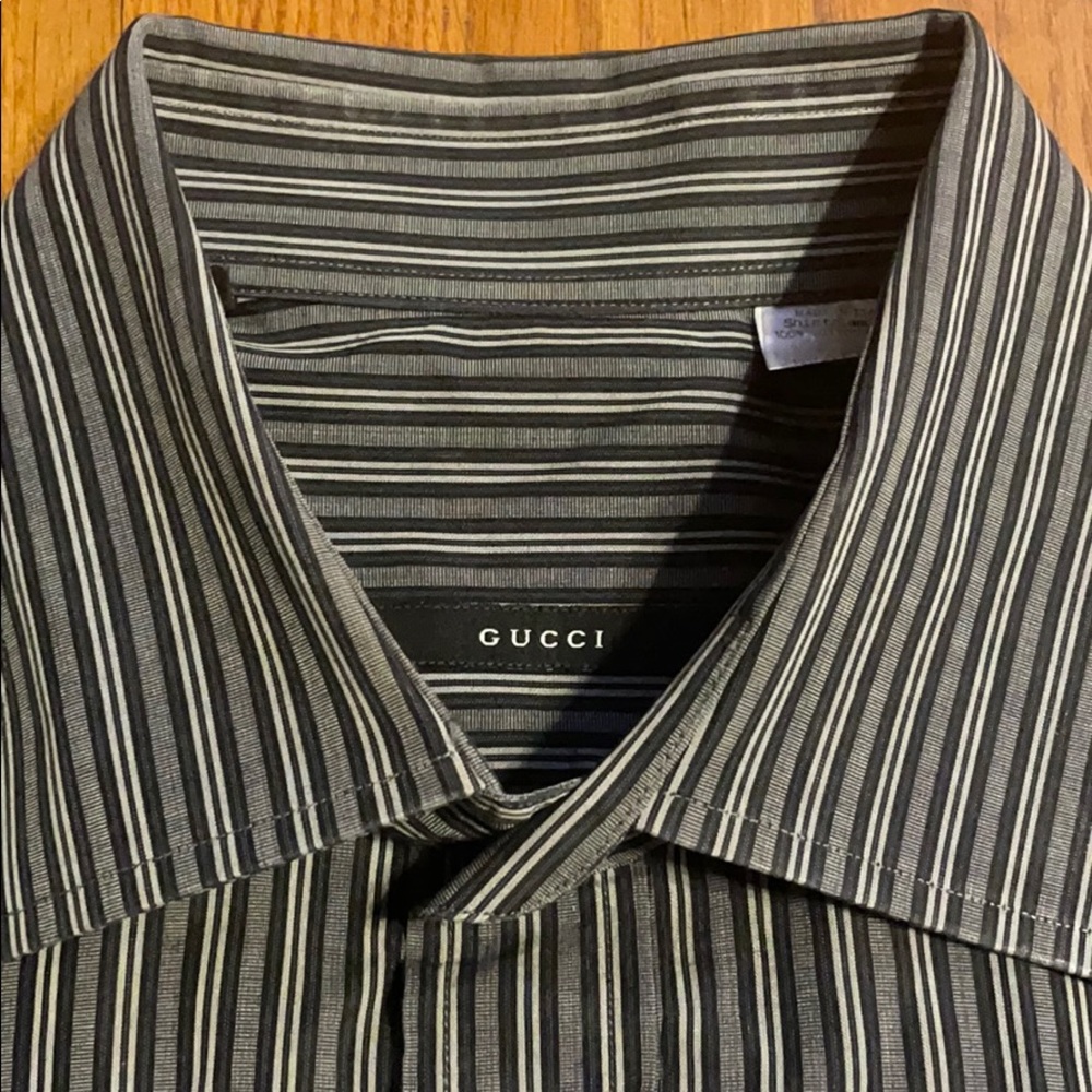 Men’s Gucci long sleeve dress shirt